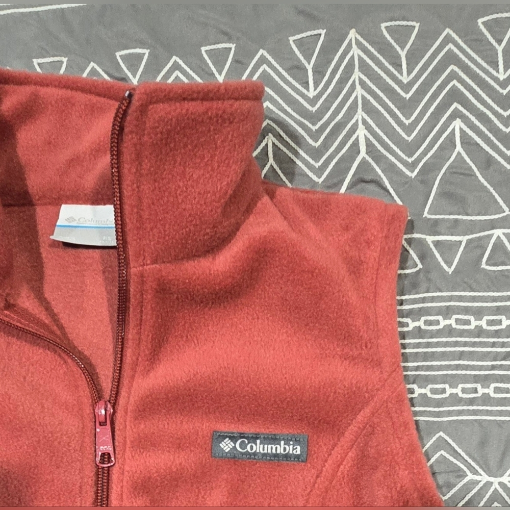 Columbia Benton Springs Fleece Vest Size Small Petite - Picture 8 of 8